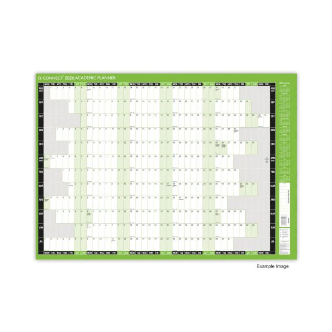 Q-Connect Academic Planner Mounted 2026-27 KFAYPM26 image 1
