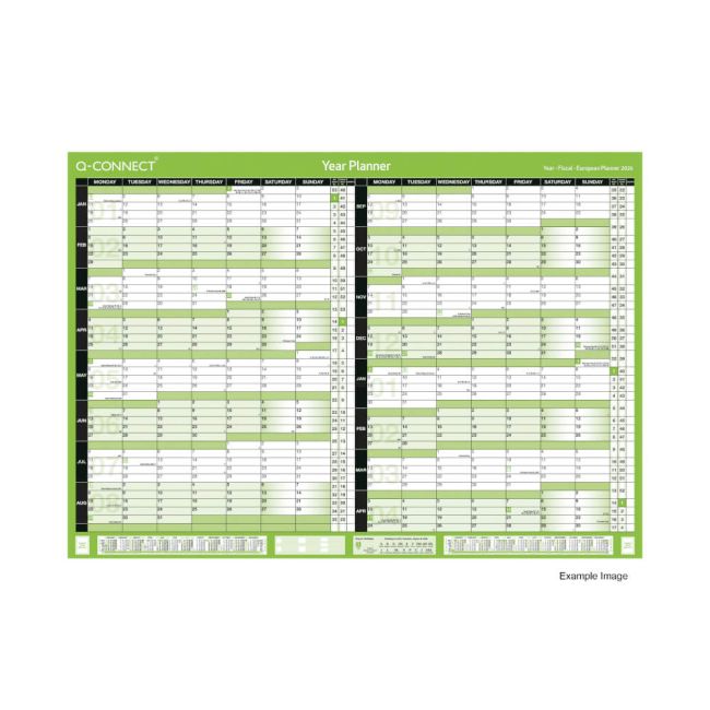 Q-Connect 16 Month Planner A1 2026-27 KFBPU126 image 1