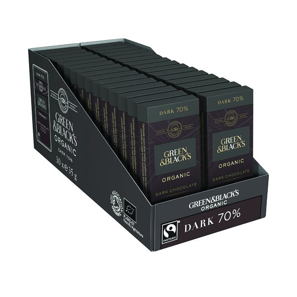 Green Blacks 35G Dark Chocolate Pk30 image