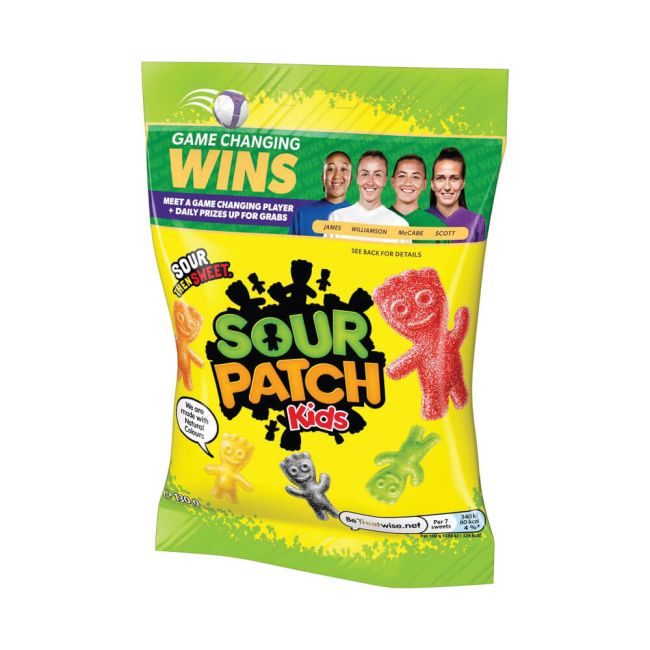 Sour Patch Kids Original Gum Sweets 130g (Pack of 10) 4307036 image 3