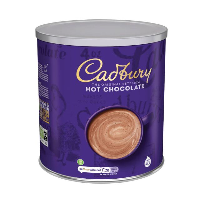 Cadbury Hot Chocolate Powder Original Drinking Tub 960802 image 3
