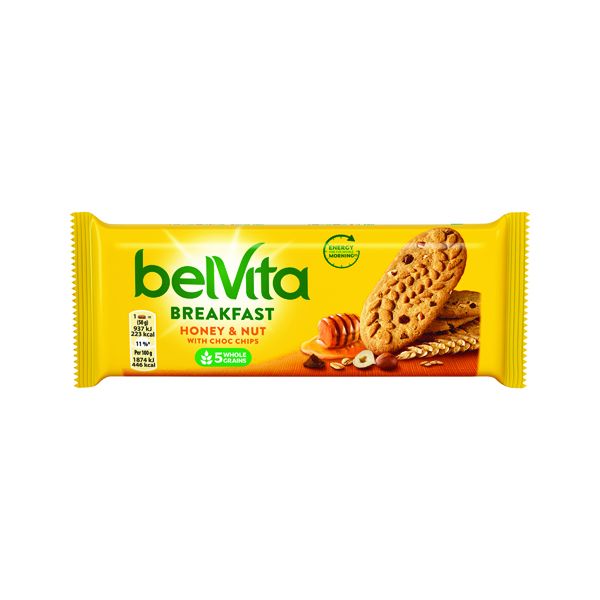Belvita 50G Breakfast Honey/Nut Pk2 image
