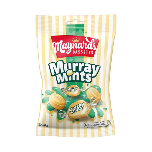 Maynards Murray Mints 193g Bag (Pack of 12) 4015024 image 1