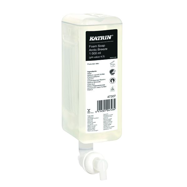 Katrin Foam Soap A/Breeze 1000Ml P6 image