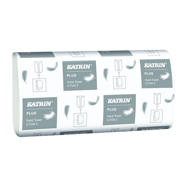 Katrin Plus Hndtwl C Fold 2Ply Pk24 image