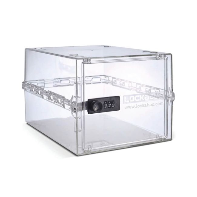 Lockabox One Storage Box 10 Litres Crystal CLCR image 1