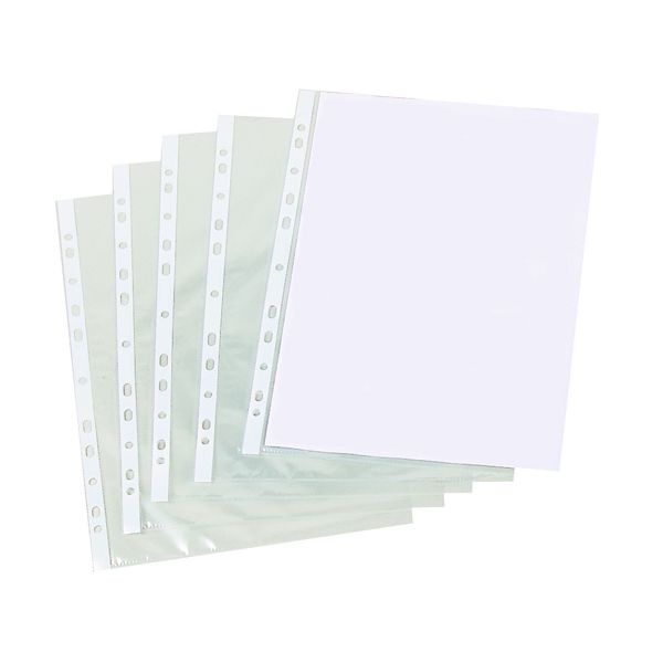 Clear A4 Punched Pocket Pk500 image