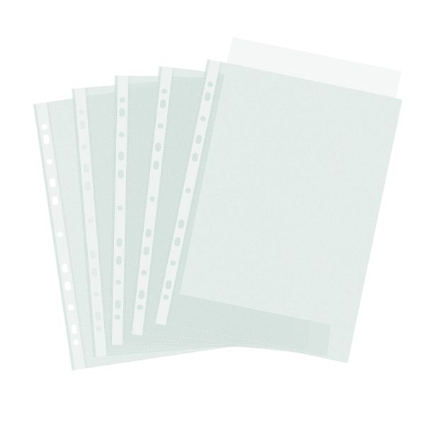 Punched Pockets Embossed Pk100 image