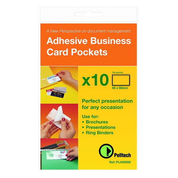 Business Card Pkt 60X95mm Side Open image