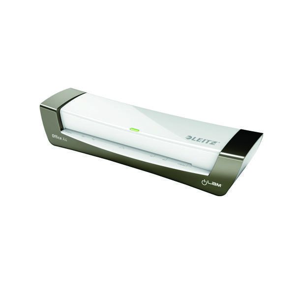 LEITZ ILAM OFFICE LAMINATOR A4 SILVR/WHT image