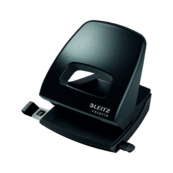 Leitz Hole Punch NeXXt Rcyc 30sh Blk image