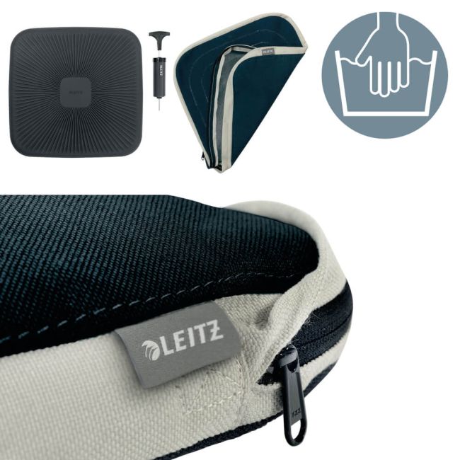 Leitz Ergo Active Wobble Cushion with Cover Dark Grey image 6