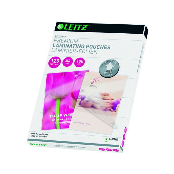Leitz iLAM Pouch UDT A4 125Mc Pk100 image