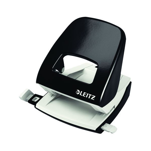 Leitz 2 Hole Punch 30 Sheet Black image