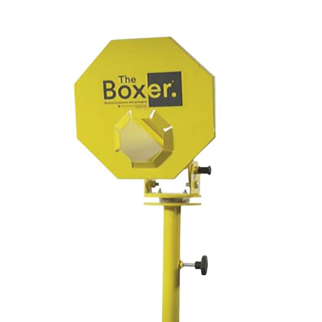 The Boxer Paper Void Fill Desk Mounted Adjustable Dispenser TBHW-DMD image 1