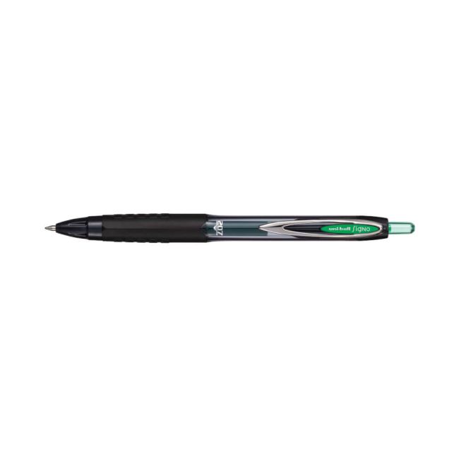 Uni-Ball Signo 207 Rollerball Gel Pen Green (Pack of 12) 308692000 image 4