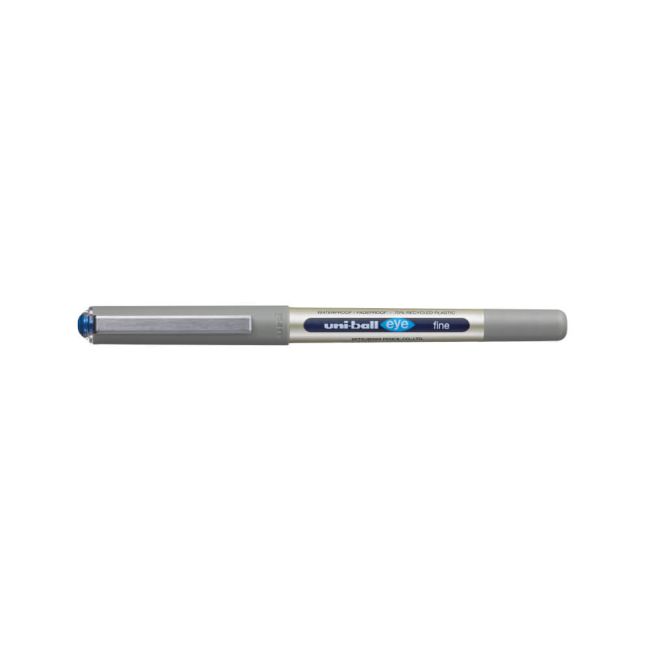 Uni-Ball Liquid Ink Rollerball Pen UB-157E Blue (Pack of 12) 315168000 image 1