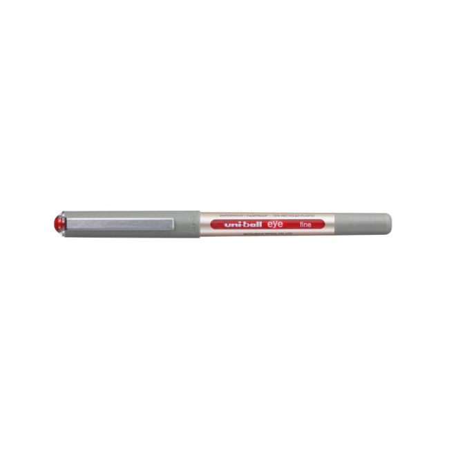 Uni-Ball Liquid Ink Rollerball Pen UB-157E Red (Pack of 12) 315176000 image 1