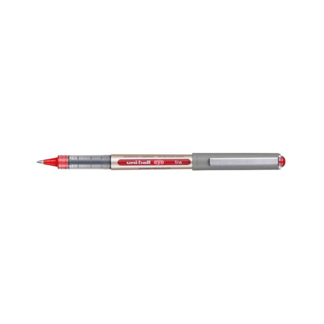 Uni-Ball Liquid Ink Rollerball Pen UB-157E Red (Pack of 12) 315176000 image 2