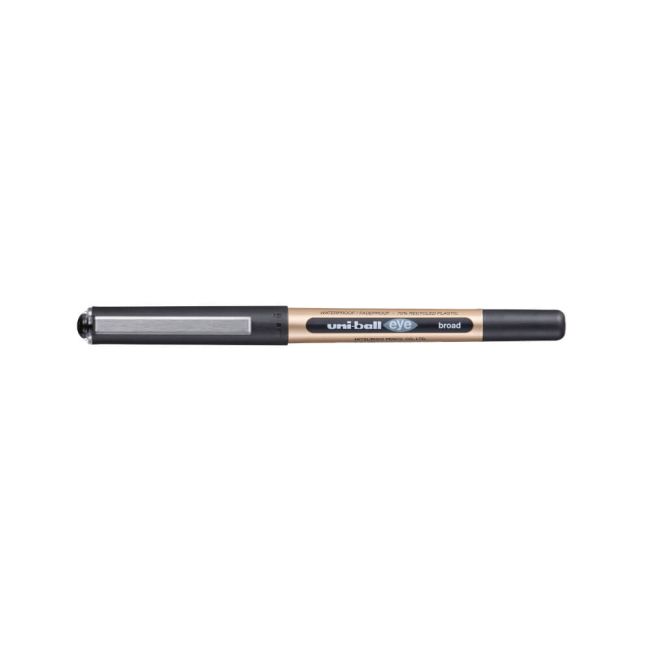 Uni-Ball Liquid Ink UB-150-10E Rollerball Pen Black (Pack of 12) 315333000 image 1