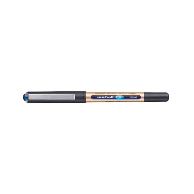 Uni-Ball Liquid Ink UB-150-10E Rollerball Pen Blue (Pack of 12) 315341000 image 1