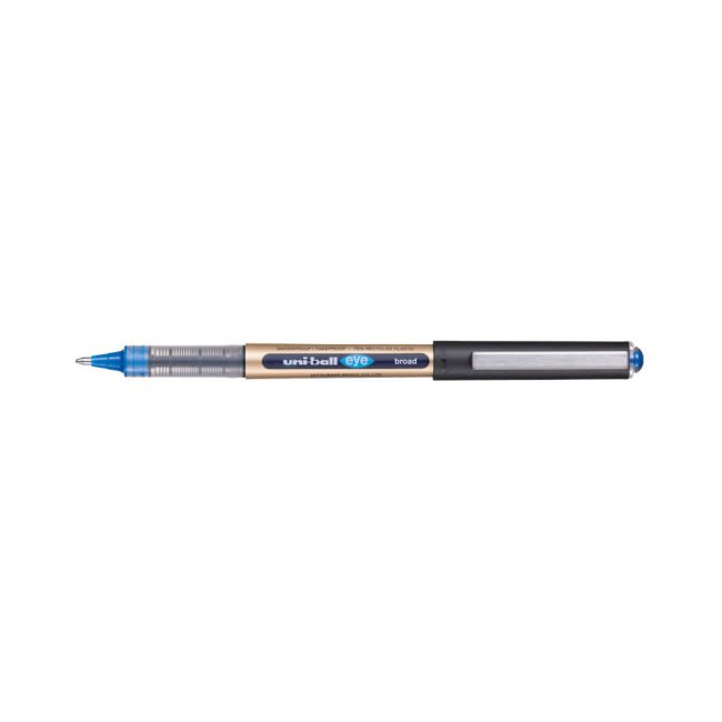 Uni-Ball Liquid Ink UB-150-10E Rollerball Pen Blue (Pack of 12) 315341000 image 2