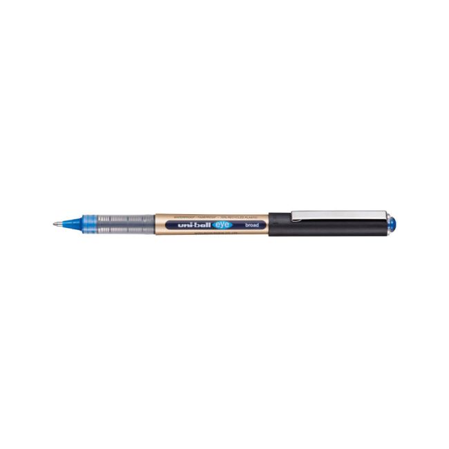 Uni-Ball Liquid Ink UB-150-10E Rollerball Pen Blue (Pack of 12) 315341000 image 3