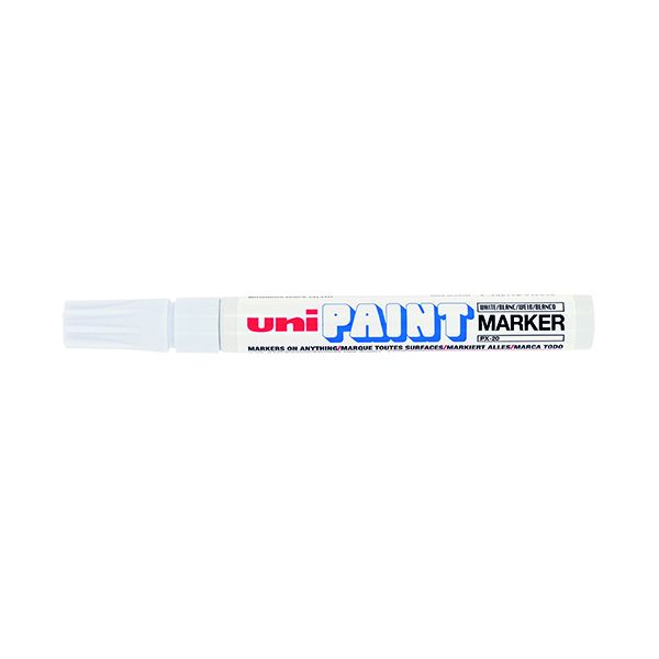 Unipaint PX-20 Pnt Mrkr Med Wht P12 image