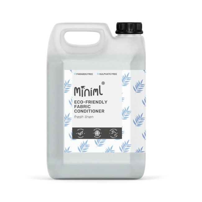 Miniml Fabric Conditioner Fresh Linen 5 Litre MIN313 image 1