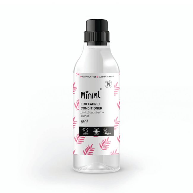 Miniml Fabric Conditioner Pink Dragonfruit + Orchid 1L Bottle MIN395 image 1
