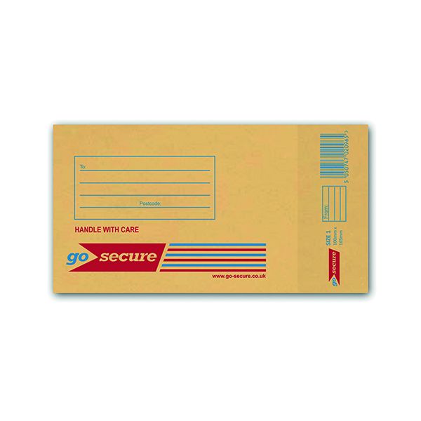 Gosecure Bub Env Size 1 Gold Pk100 image