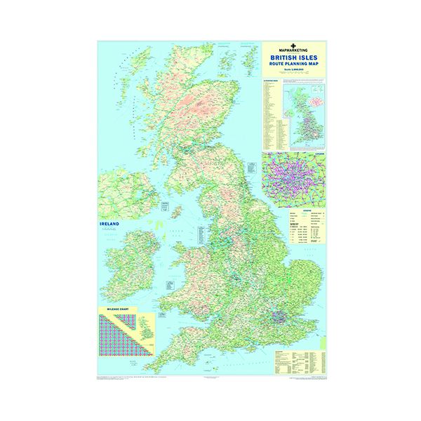 Map Marketing British Isles Motoring image