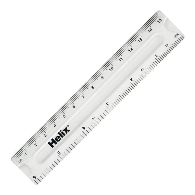 Maped Shatterproof Rulers 15cm Clear (Pack of 50) EE10424 image 2