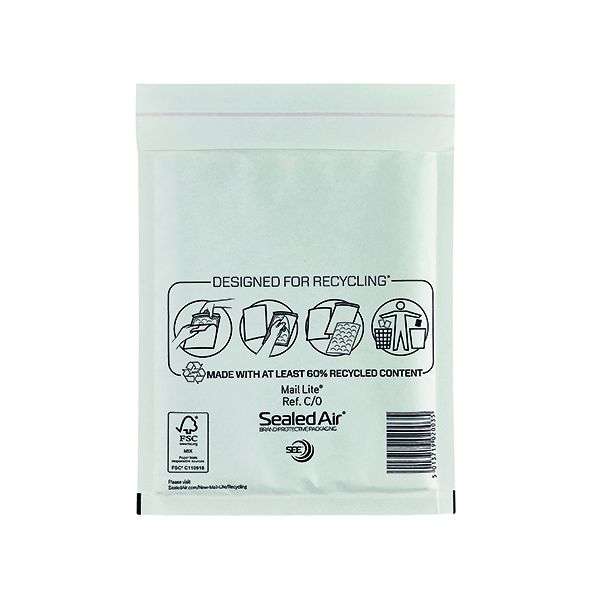 Sealed Air Bub Bag Ss Wht 150X210Mm image