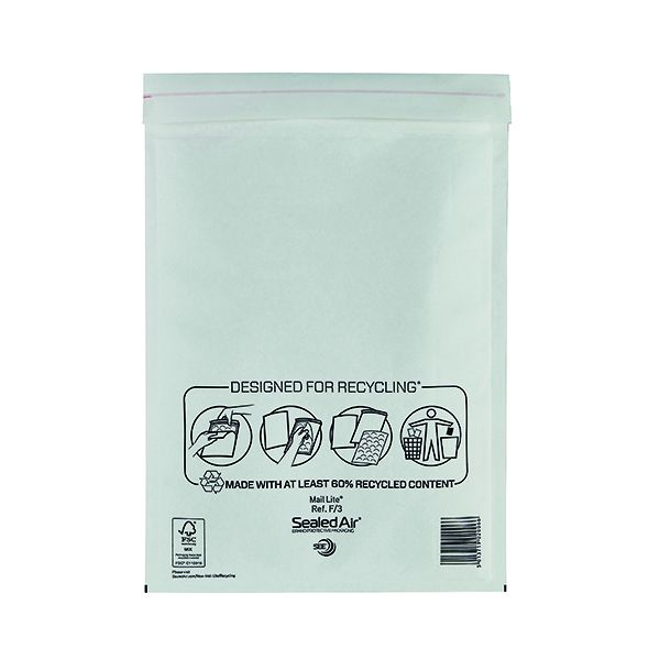 Sealed Air Bub Bag Ss Wht 220X330Mm image