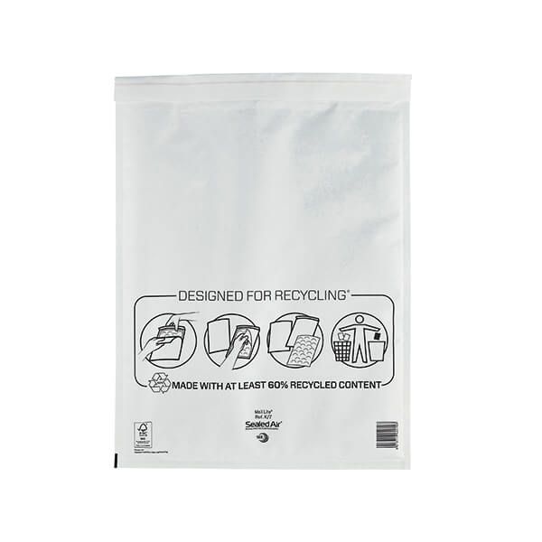 Mail Lite BubBag Wht K7 350x470 P50 image