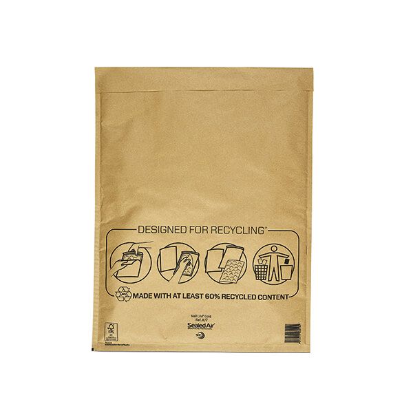Mail Lite BubBag Gld K7 350x470 P50 image