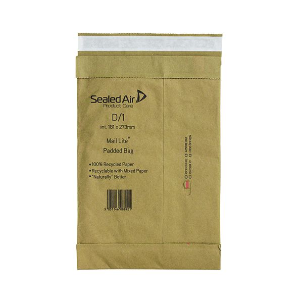 Maillite Gld Padded Bag 181x273mm image
