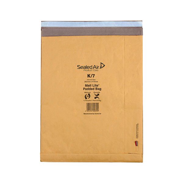 Maillite Gold Padded Bag 365x476mm image