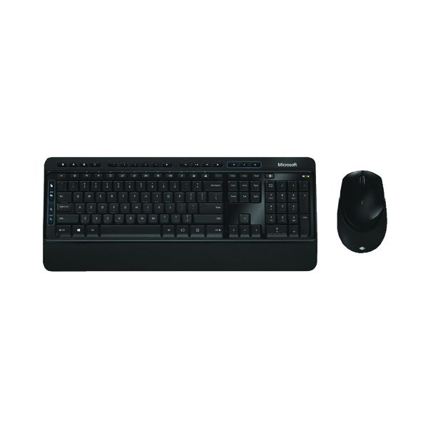 Microsoft Wless 3050 Keyboard Mouse image