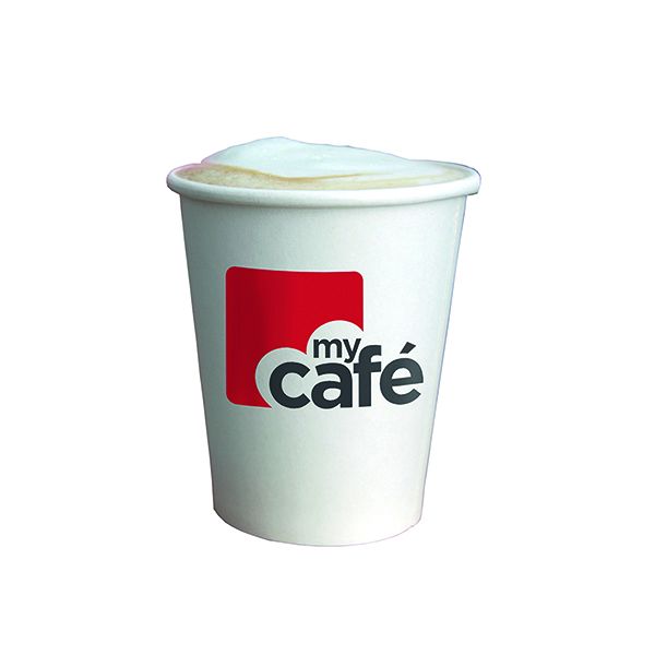 Mycafe 12Oz Single Wall Hot Cups image