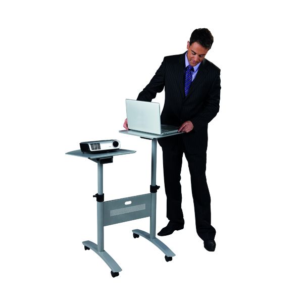 Nobo Mmed Projection Trolley Twin image