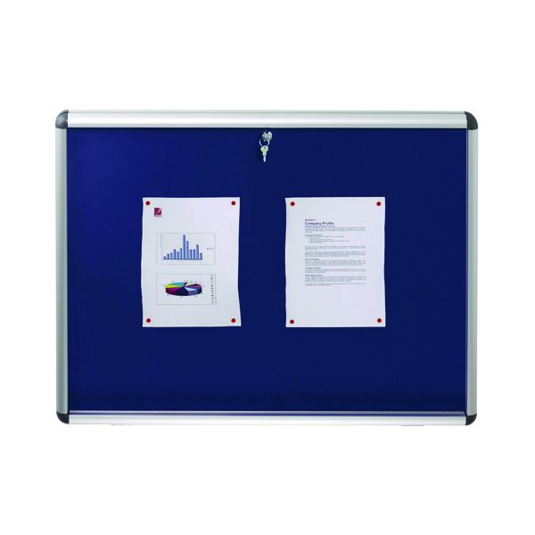 Nobo Internal Disp Case A1 Blue Felt image