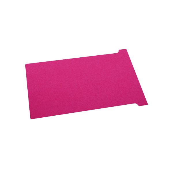 Nobo T-Card Size 2 Red Pk100 image