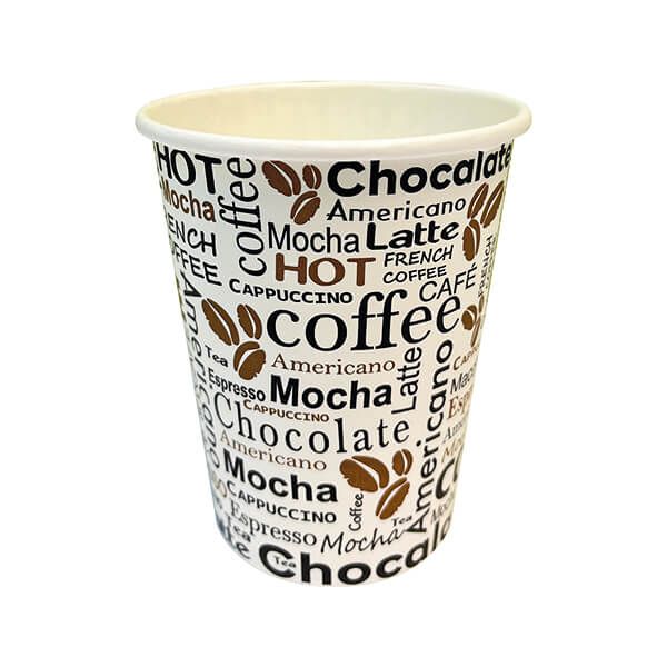 Cup 8oz 25cl Hot Drink Pattern Pk50 image