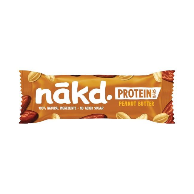 Nakd Peanut Butter Protein Bars 45g (Pack of 16) 70104899 image 1