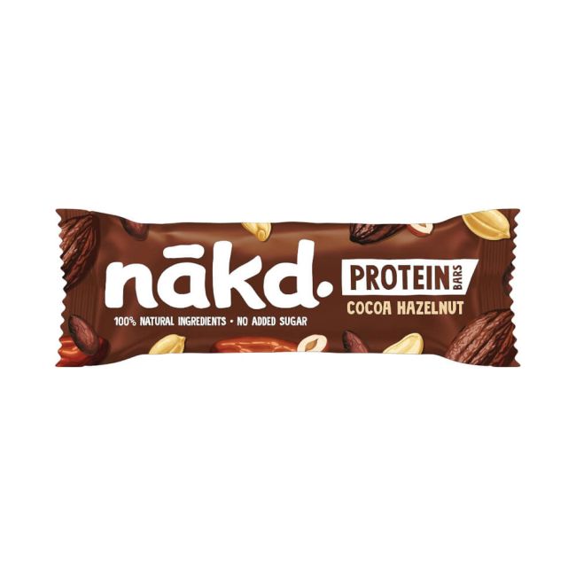 Nakd Cocoa Hazelnut Protein Bars 45g (Pack of 16) 70104898 image 1