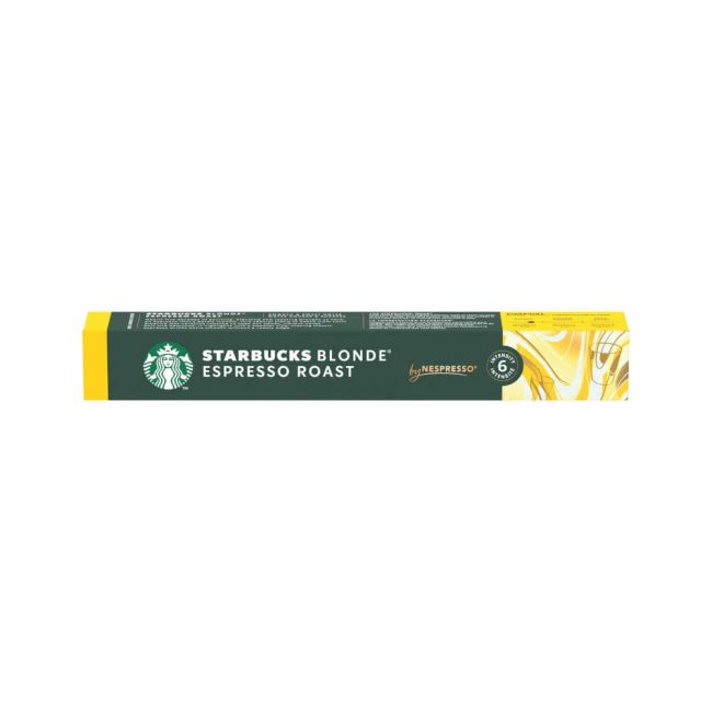 Starbucks Nespresso Blonde Espresso Roast (Pack of 10) 6220716 image 1