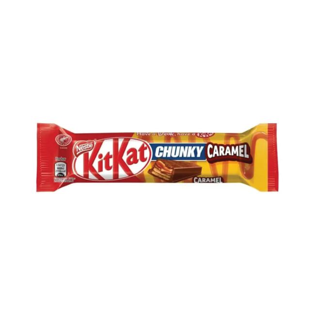 KitKat Chunky Caramel Chocolate 40g (Pack of 24) 12627471 image 1