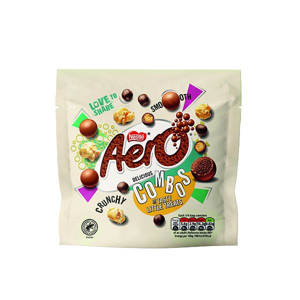 Nestle Aero Combos Pouch Bag 120g image